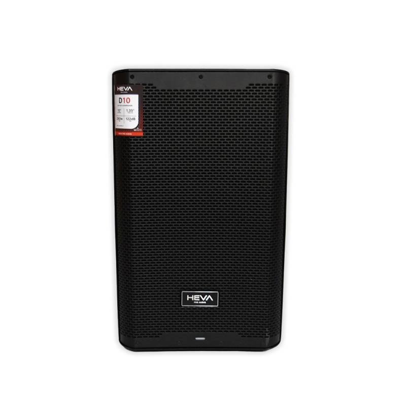 BAFLE ACTIVO HEVA PRO AUDIO 10 BLUETOOTH-3 CANALES-2 VIAS-122dB-280W RMS-DSP LCD DISPLAY-TWS LINK