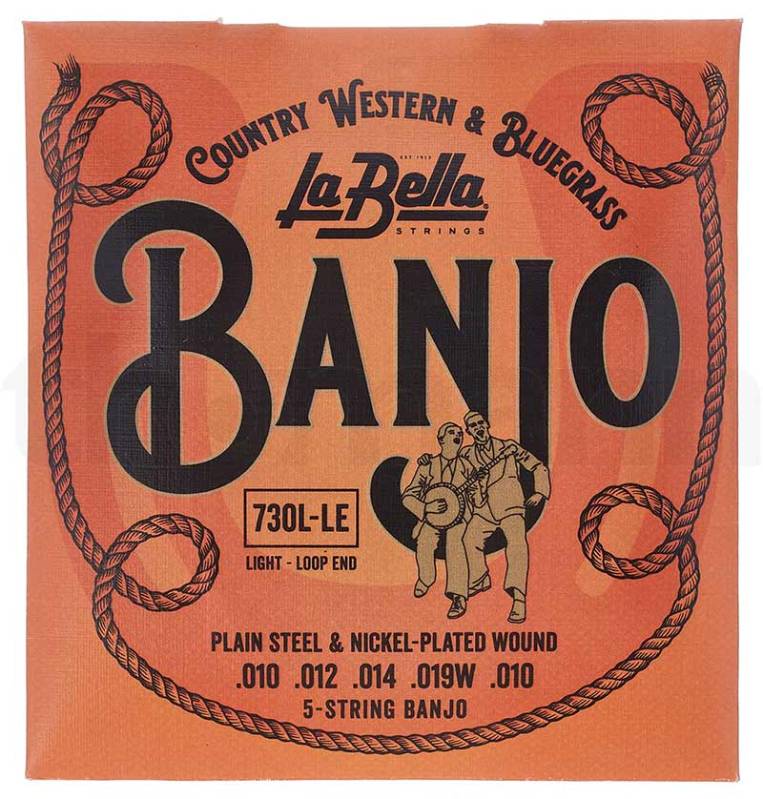 ENCORDADO LA BELLA DE BANJO 5 CUERDAS
