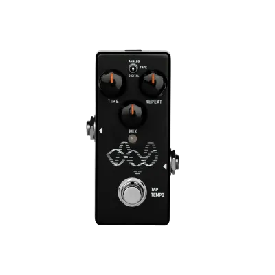 PEDAL DE EFECTO MINI SORAN ECHO MAKER DELAY-ANALOGO-DIGITAL-TAPE-DE METAL-TRUE BYPASS