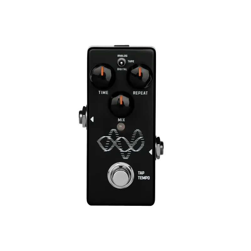 PEDAL DE EFECTO MINI SORAN ECHO MAKER DELAY-ANALOGO-DIGITAL-TAPE-DE METAL-TRUE BYPASS