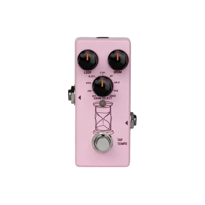 PEDAL DE EFECTO MINI SORAN RYTHM LOOP PARA GUITARRA CON CAJA DE RITMOS DE 8 ESTILOS Y LOOPER