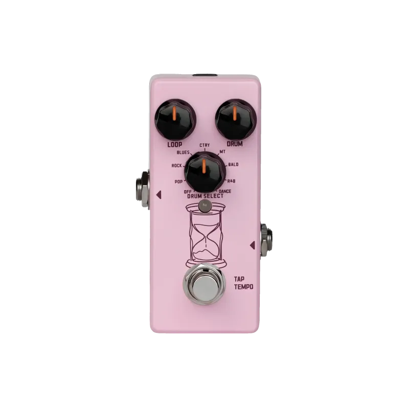 PEDAL DE EFECTO MINI SORAN RYTHM LOOP PARA GUITARRA CON CAJA DE RITMOS DE 8 ESTILOS Y LOOPER