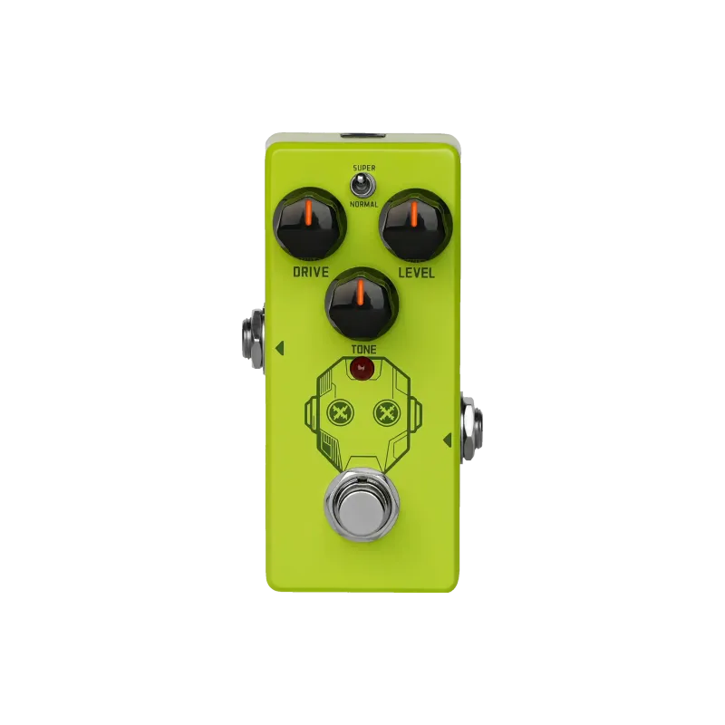 PEDAL DE EFECTO MINI SORAN SUPERDRIVE PARA GUITARRA OVERDRIVE CLASICO Y SUPER