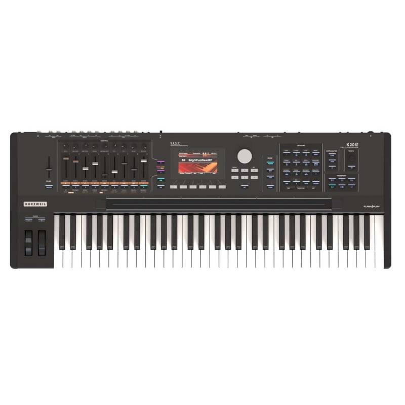 SINTETIZADOR KURZWEIL 61 NOTAS-POLIFONIA 256 VOCES-2GB-40 CONTROLADORES FISICOS PROGRAMABLES