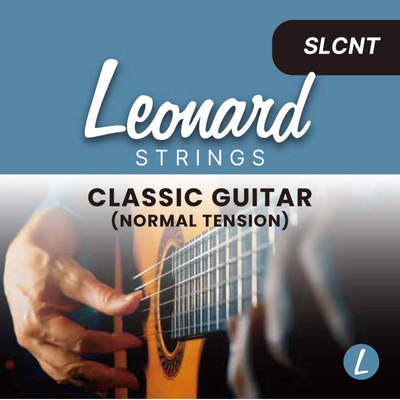 ENCORDADO LEONARD DE GUITARRA CLASICA SILVER PLATED-TENSION NORMAL