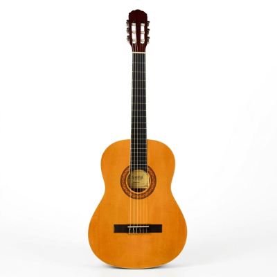 GUITARRA CLASICA LEONARD 4/4 TAPA PINO CON ALMA