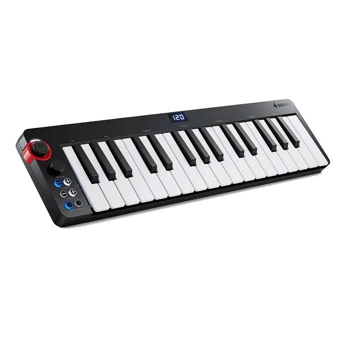 CONTROLADOR MIDI SECUENCIADOR DONNER N32-32 TECLAS SENSITIVAS-COMPACTO Y LIVIANO