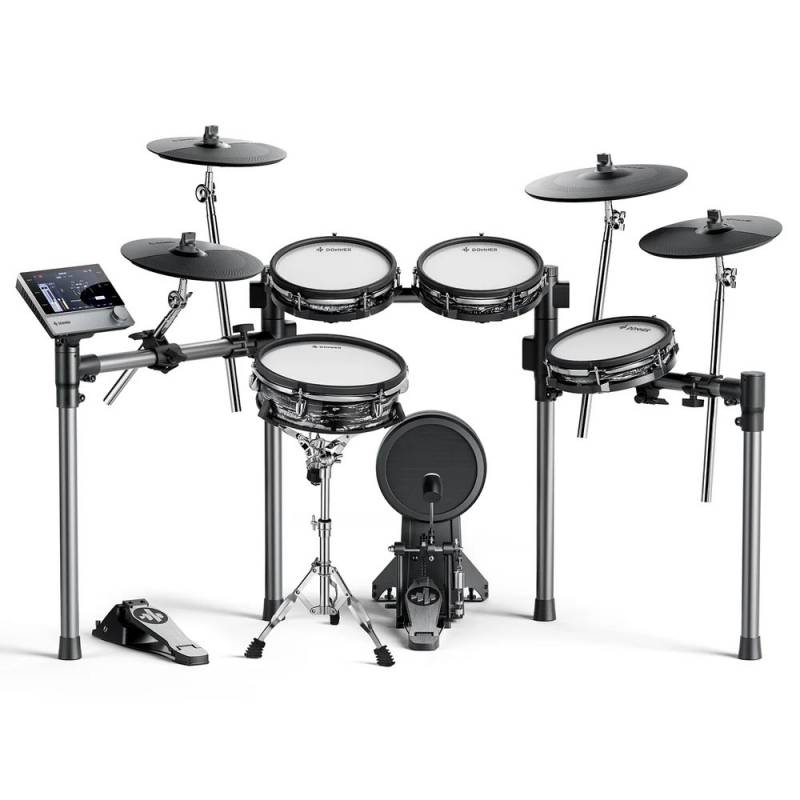 BATERIA ELECTRONICA DONNER BEAT MAX 5 CUERPOS-4 PLATILLOS-1100 SONIDOS-100 KITS-PANTALLA TACTIL