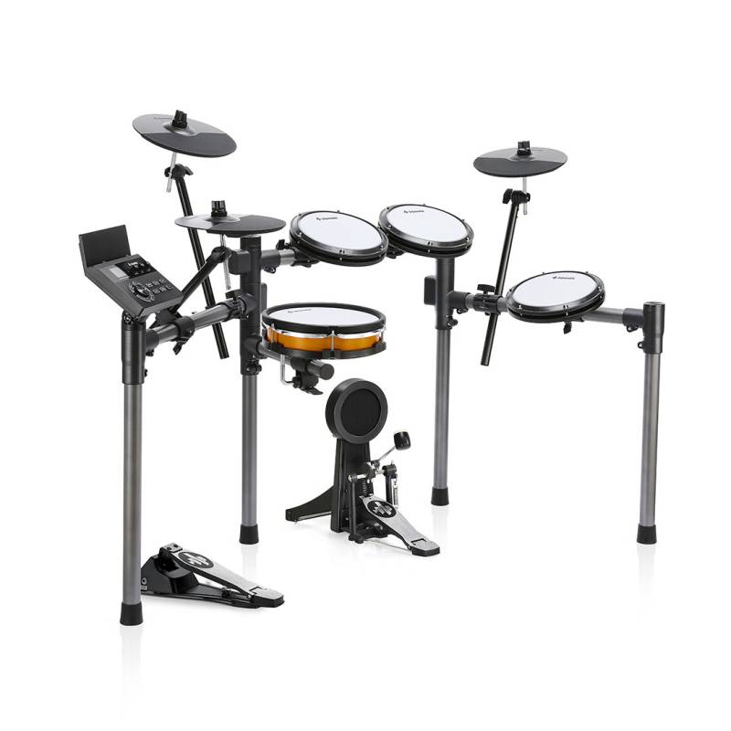 BATERIA ELECTRONICA DONNER GROOVE EC7247-5 CUERPOS 3 PLATILLOS-575 SONIDOS-50 DRUM KIT-DAW SOFTWARE