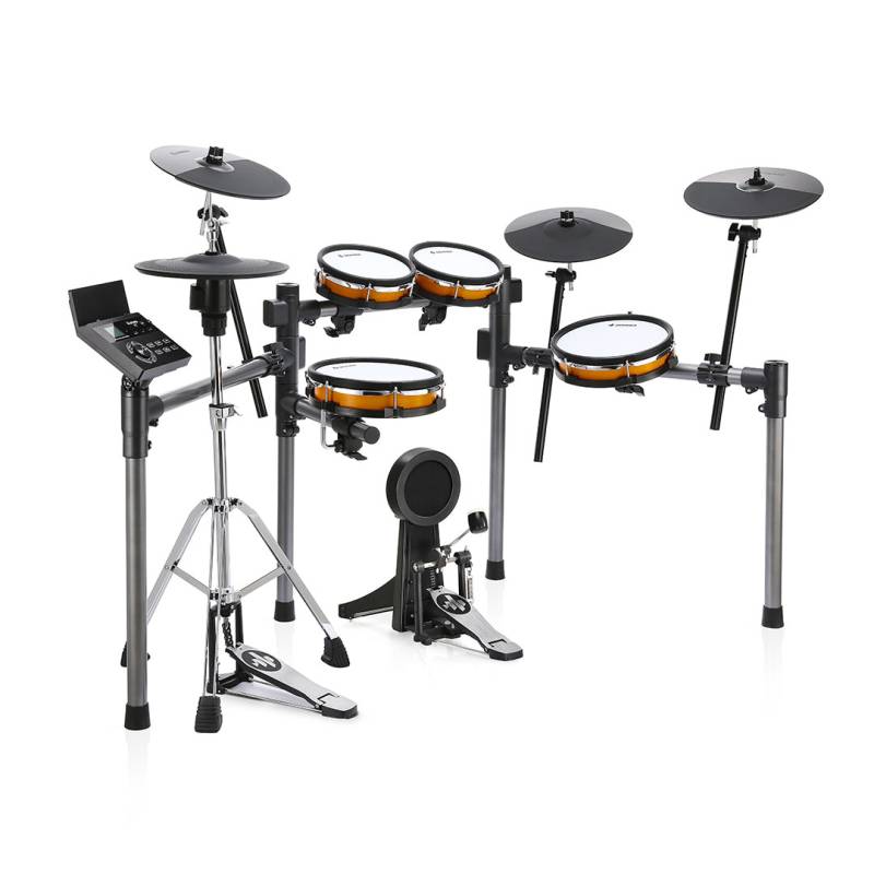 BATERIA ELECTRONICA DONNER GROOVE ULTRA-5 CUERPOS 4 PLATILLOS-575 SONIDOS-50 DRUM KIT-DAW SOFTWARE