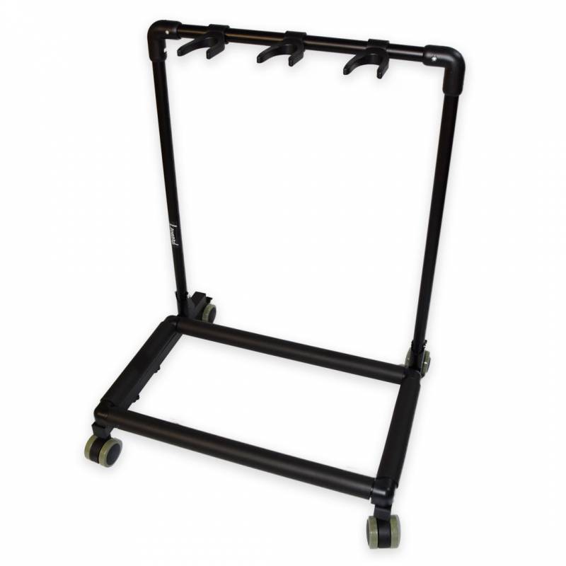 SOPORTE LEONARD PARA 3 GUITARRAS MOVIL-PLEGABLE