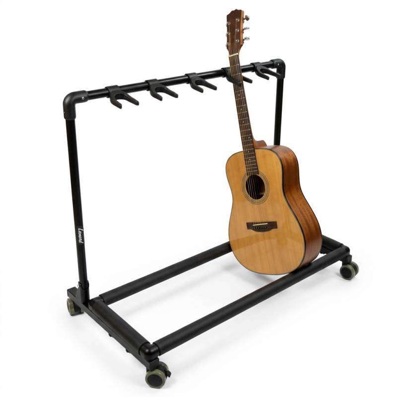 SOPORTE LEONARD PARA 5 GUITARRAS MOVIL-PLEGABLE