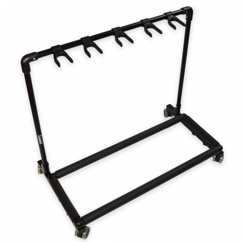 SOPORTE LEONARD PARA 5 GUITARRAS MOVIL-PLEGABLE