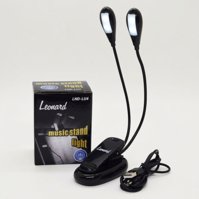 LUZ DE ATRIL LEONARD-DOS BRAZOS CUATRO LEDS