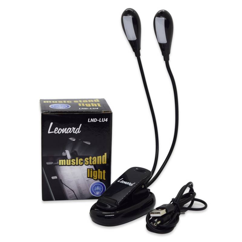 LUZ DE ATRIL LEONARD-DOS BRAZOS CUATRO LEDS