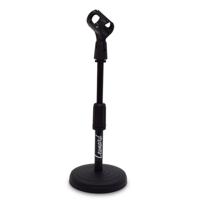 SOPORTE DE MESA LEONARD PARA MICROFONO-INC PIPETA