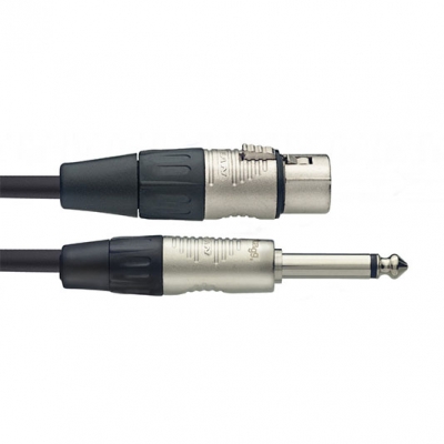 CABLE STAGG PRO CANON-PLUG 3mts