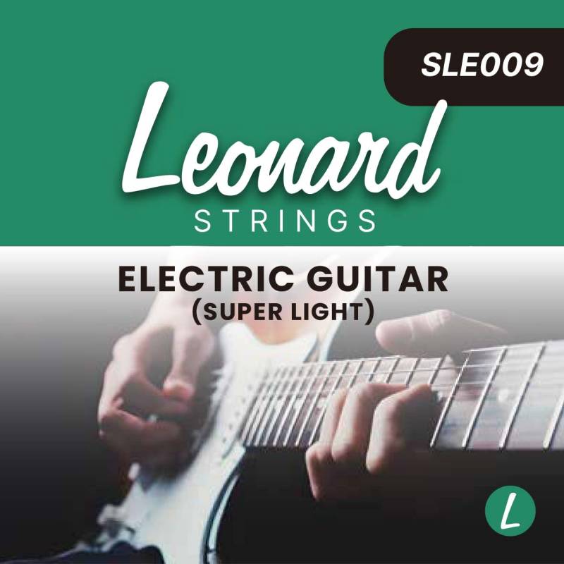 ENCORDADO LEONARD DE GUITARRA ELECTRICA-NICKEL PLATED-09/42