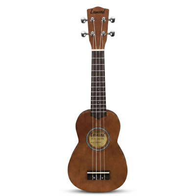 UKELELE LEONARD SOPRANO CON FUNDA - COLOR NATURAL