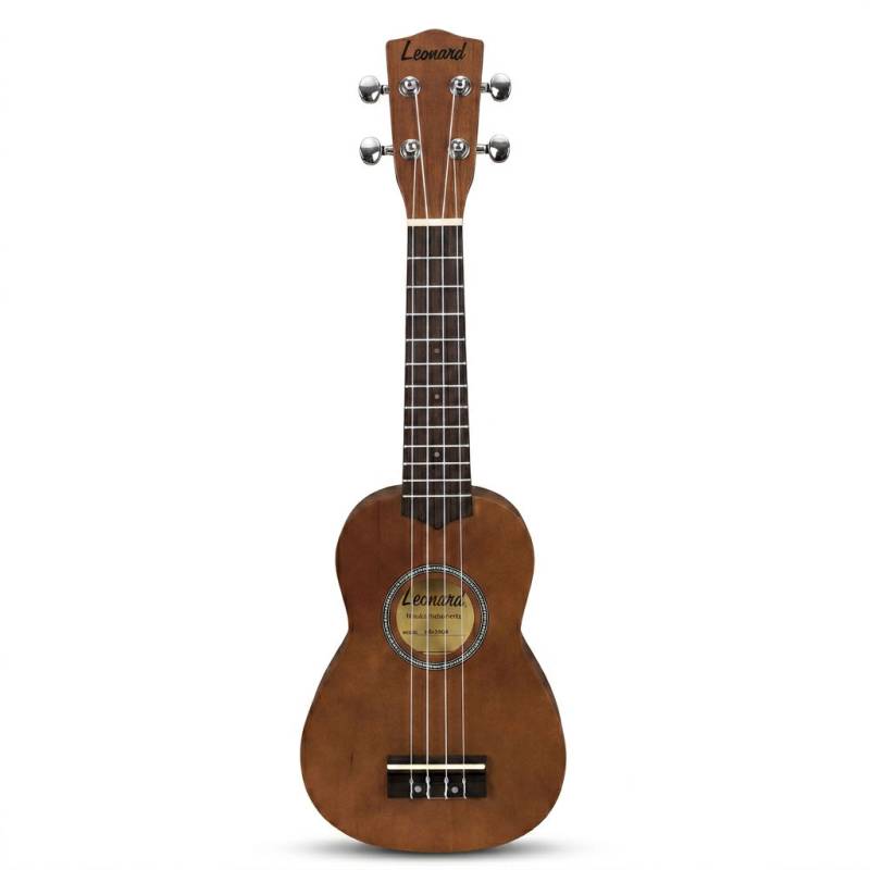 UKELELE LEONARD SOPRANO CON FUNDA - COLOR NATURAL
