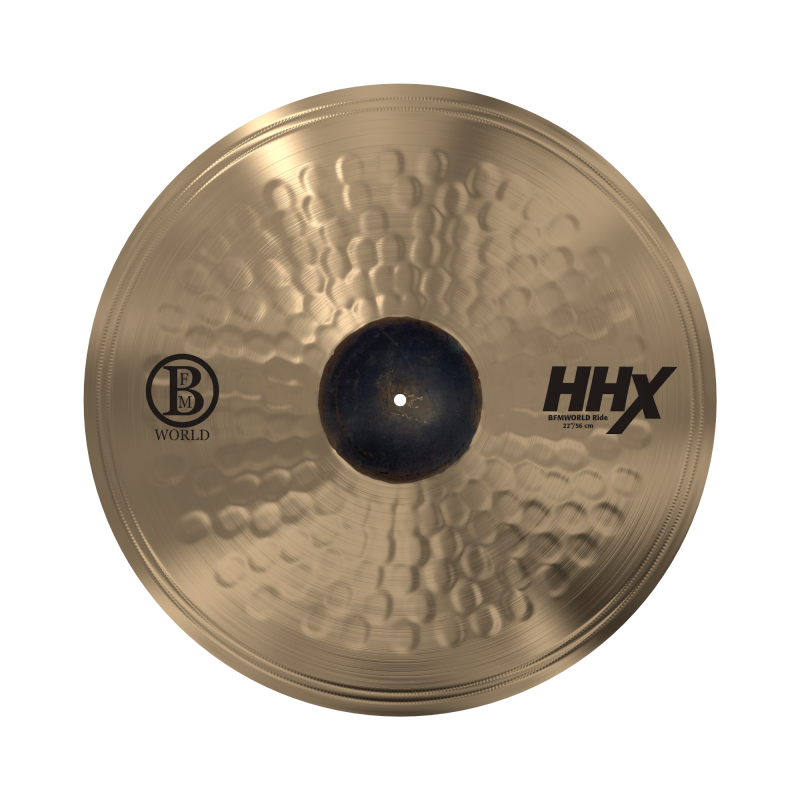 PLATILLO SABIAN 22 HHX BFM WORLD RIDE BRIAN FRASIER-MOORE
