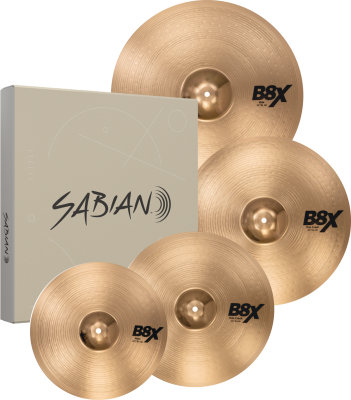 SET SABIAN B8X INCLUYE HIHAT 14