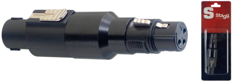 ADAPTADOR STAGG SPEAK ON MACHO XLR HEMBRA