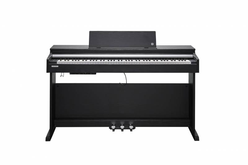 PIANO DIGITAL KURZWEIL 88 NOTAS CON MUEBLE-12 SONIDOS-256 VOCES POLIFONIA-BANQUETA-USB/MIDI-NEGRO