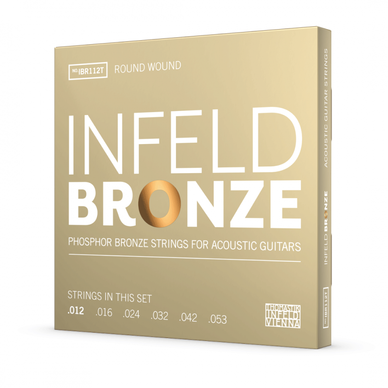 ENCORDADO THOMASTIK DE GUITARRA ACUSTICA INFELD BRONZE 012