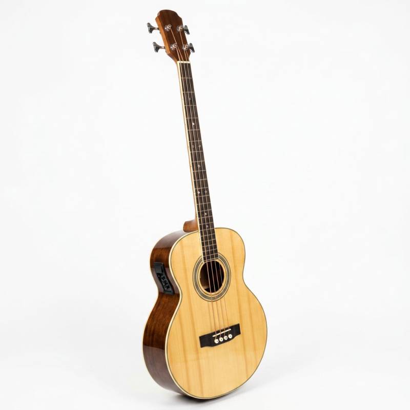 BAJO ACUSTICO LEONARD-EQ 5 BANDAS- 23 TRASTRES-COLOR NATURAL