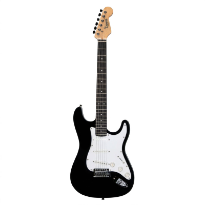 GUITARRA ELECTRICA LEONARD STRATOCASTER 3 MICS SIMPLES-PALANCA-COLOR NEGRO