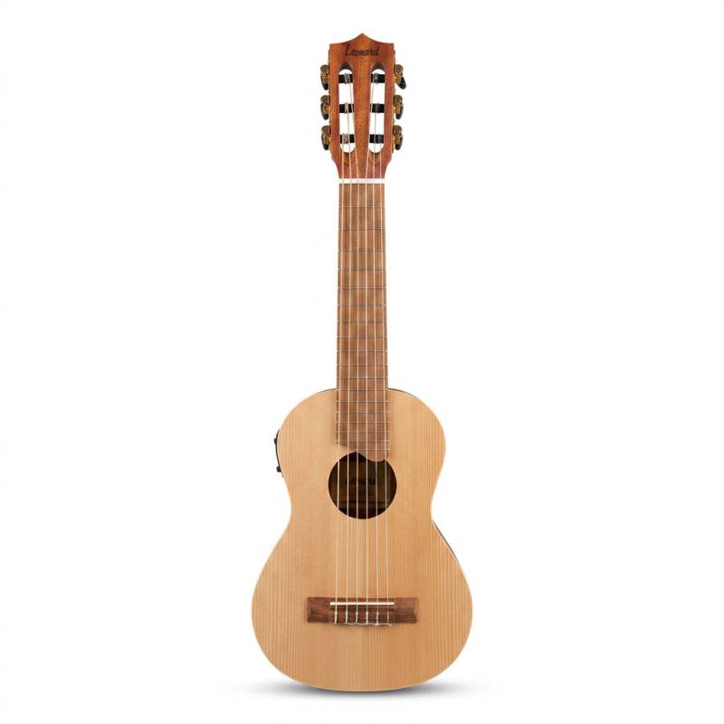 GUITALELE LEONARD ROSEWOOD NATURAL MATE CON EQ AFINADOR INCLUIDO - HIBRIDO ENTRE UKELELE Y GUITARRA