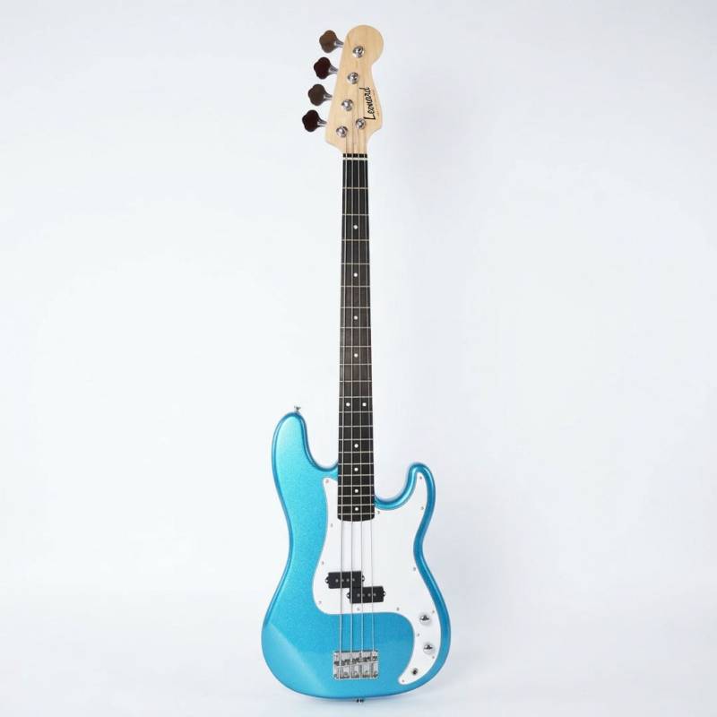 BAJO LEONARD PRECISION-1 MICROFONO PB-COLOR AZUL METALIZADO