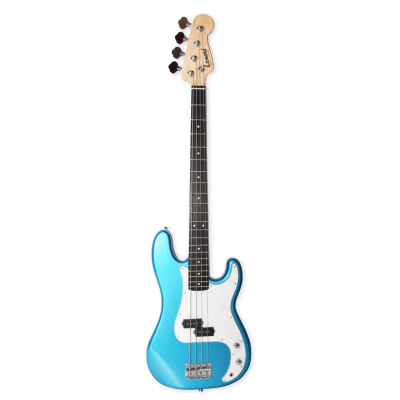 BAJO LEONARD PRECISION-1 MICROFONO PB-COLOR AZUL METALIZADO