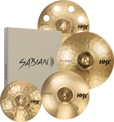 SET SABIAN EVOLUTION HHX HIHAT 14