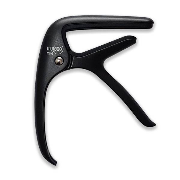CAPODASTRO MUSEDO PARA GUITARRA ACUSTICA-ELECTRICA NEGRO