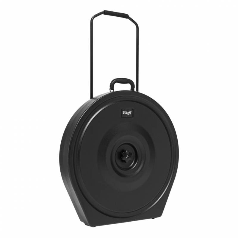 ESTUCHE RIGIDO STAGG 22PARA PLATILLOS CON RUEDAS Y MANIJA