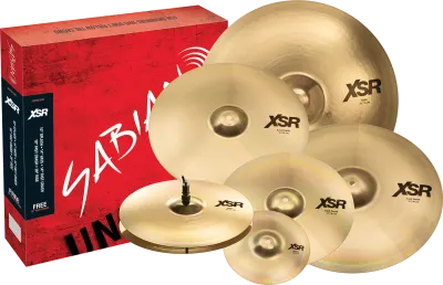 SET SABIAN XSR SUPER SET INCLUYE SPLASH 10