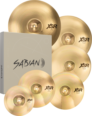 SET SABIAN XSR SUPER SET INCLUYE SPLASH 10
