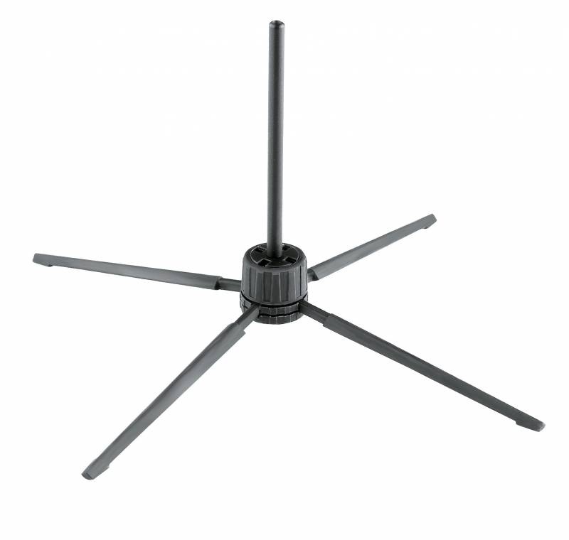 SOPORTE K&M DE PIE PARA FLAUTA SOPRANO/PICCOLO-COLOR NEGRO
