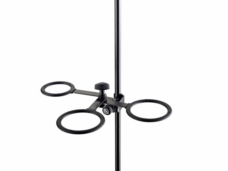 SOPORTE K&M PARA 3 SORDINAS DE VIENTOS