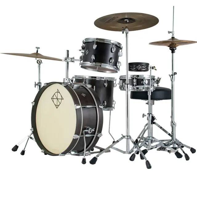 BATERIA DIXON LITTLE ROOMER 5 CUERPOS 201013610-COLOR NEGRO