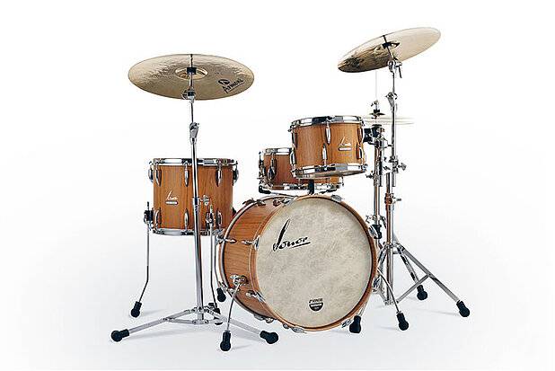 BATERIA SONOR VINTAGE CON TOM HOLDER 22x14-13x8-16x12-MADERA BEECH-COLOR TEAK