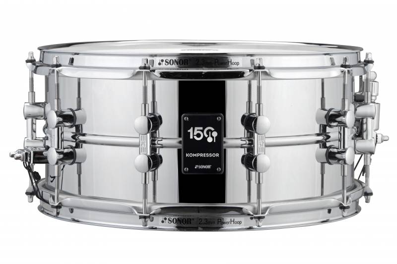 REDOBLANTE SONOR 150 ANIVERSARIO KOMPRESSOR 14x6.5 ACERO-CHROME