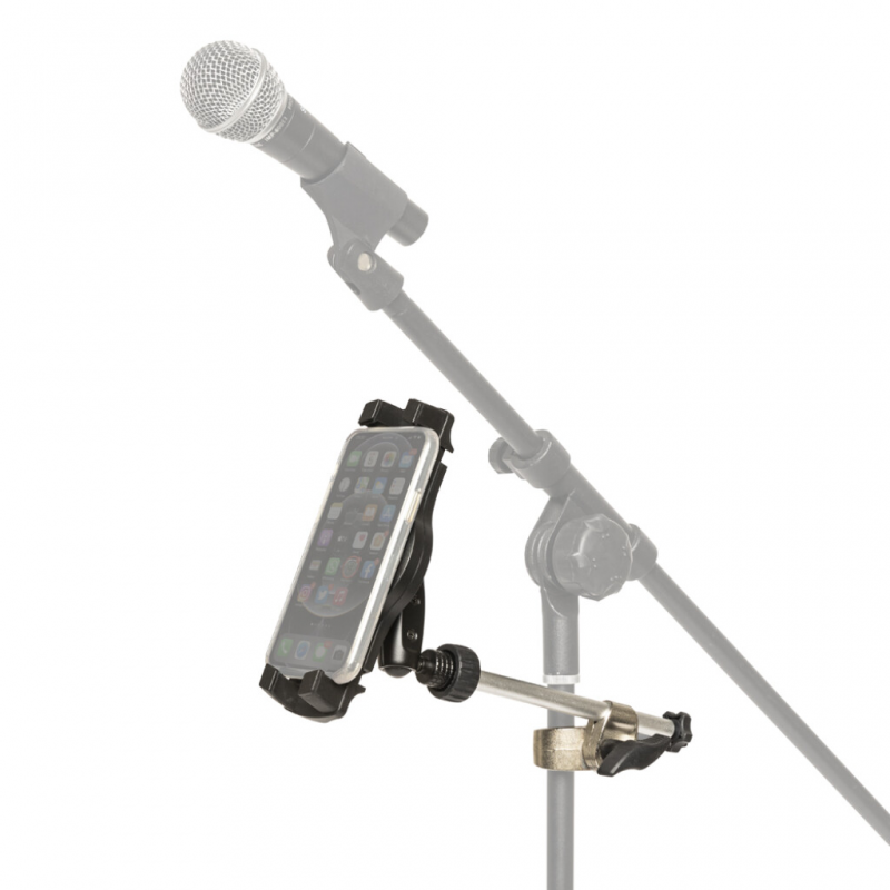 SOPORTE STAGG PARA SMARTPHONE/CELULAR/TABLET 88 a 225mm CON CLAMP