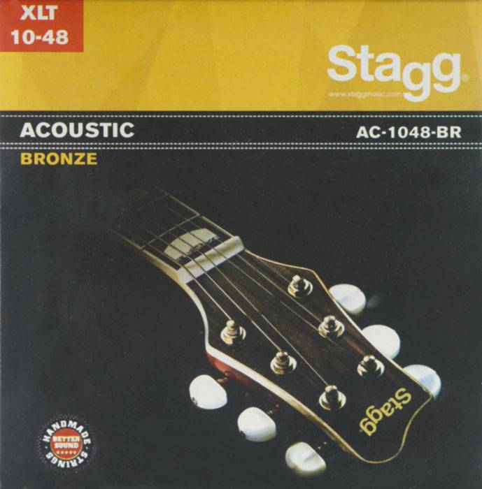 ENCORDADO STAGG DE GUITARRA ACUSTICA-BRONZE-010/048