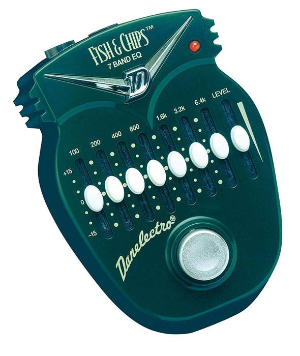 PEDAL DANELECTRO FISH AND CHIPS 7 BANDAS EQUALIZADOR