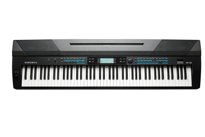 KA120 PIANO DIGITAL KURZWEIL 88 NOTAS-600 SONIDOS-230 RITMOS-128 VOCES POLIFONIA-USB/MIDI