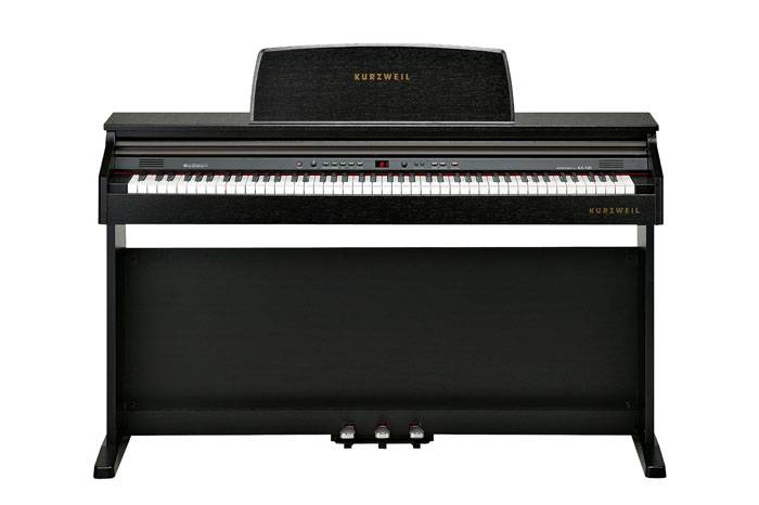KA130SR PIANO DIGITAL KURZWEIL 88 NOTAS CON MUEBLE-16 SONIDOS-32 VOCES POLIFONIA-LED DISPLAY-USB/MIDI-BANQUETA INCLUIDA-COLOR MARRON