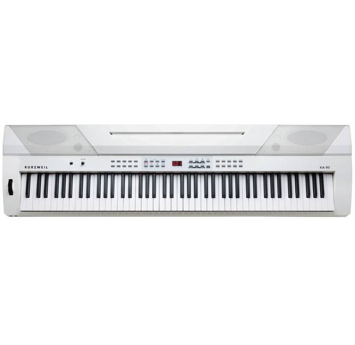 KA90WH PIANO DIGITAL KURZWEIL 88 NOTAS-20 SONIDOS-50 RITMOS-128 VOCES POLIFONIA-USB/MIDI-COLOR BLANCO